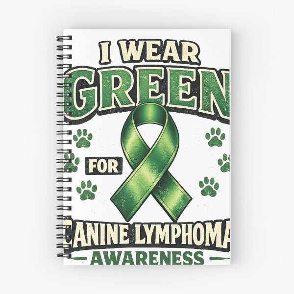Item preview, Canine Lymphoma Awareness Ribbon | Dog Cancer Awareness Graphic designed and sold by otaku.edwardj.