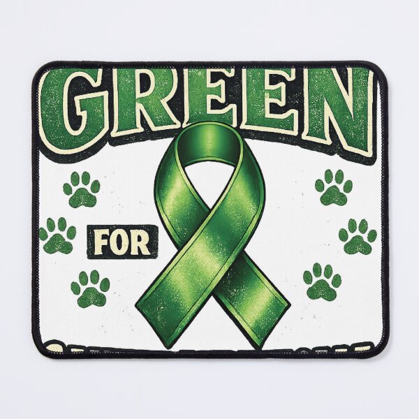Item preview, Canine Lymphoma Awareness Ribbon | Dog Cancer Awareness Graphic designed and sold by otaku.edwardj.