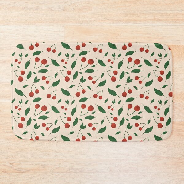 Item preview, Pretty cherries on a yellow-orange background designed and sold by BelirisCréations.