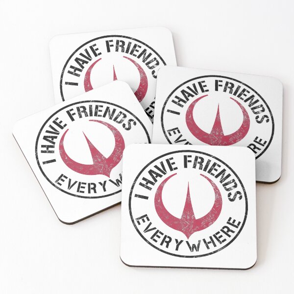 Item preview, I Have Friends Everywhere (white Version) #Andor Quote designed and sold by Rogue507.