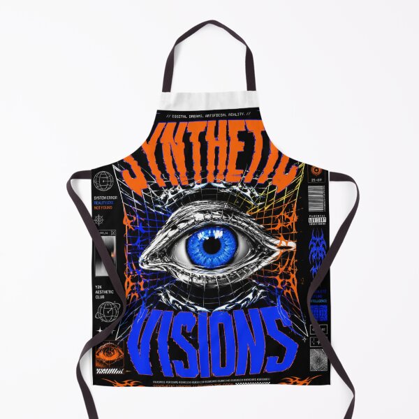 Item preview, Cyber Eye Matrix Grid Anti Design Y2K Acid Poster designed and sold by zdzdesigner.