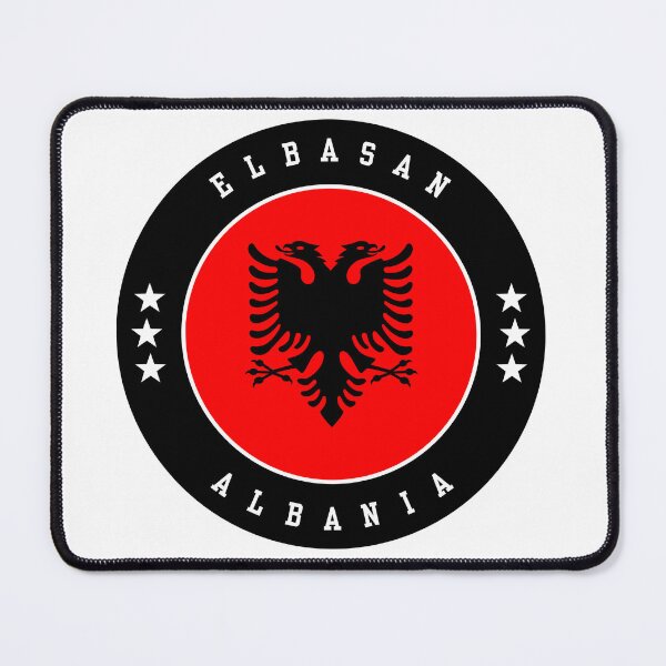 Item preview, Elbasan Albania Coat of Arms - Albanian City Emblem designed and sold by jeshands.