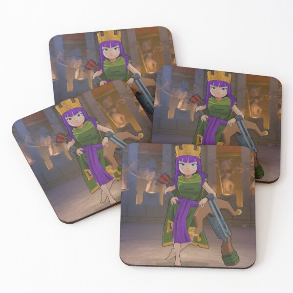 Item preview, Fantasy Crown Archer Princess - 3D Strategy Game Hero Art designed and sold by Billy Morfo™.