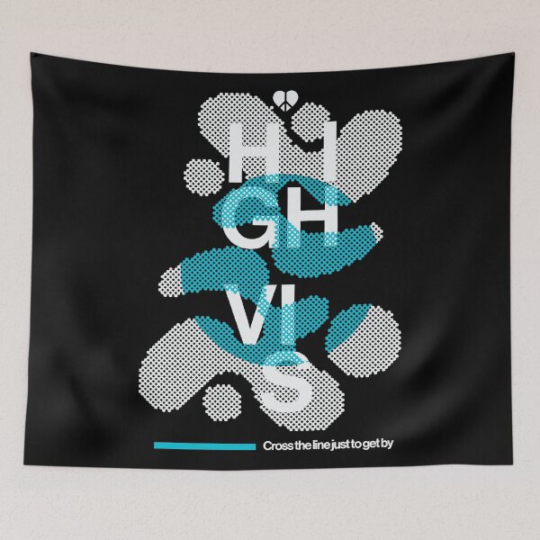 Item preview, High Vis Cross the Line designed and sold by TheAlanLynchs.