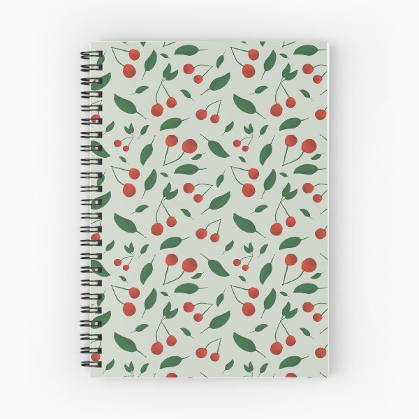 Item preview, Pretty cherries on a green background designed and sold by BelirisCréations.