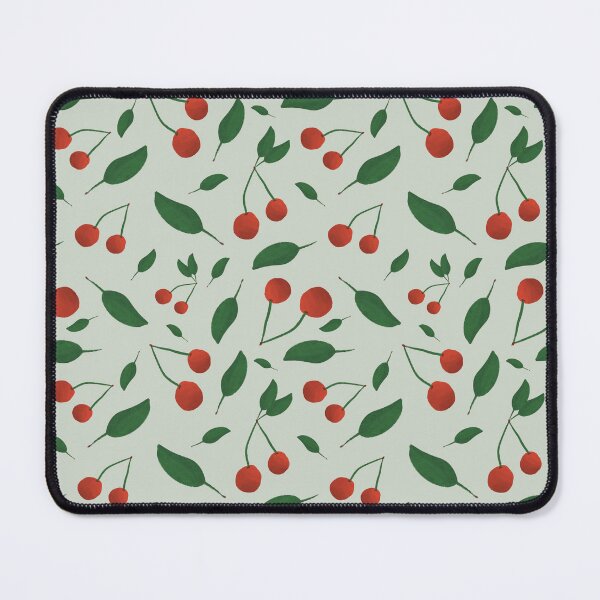Item preview, Pretty cherries on a green background designed and sold by BelirisCréations.