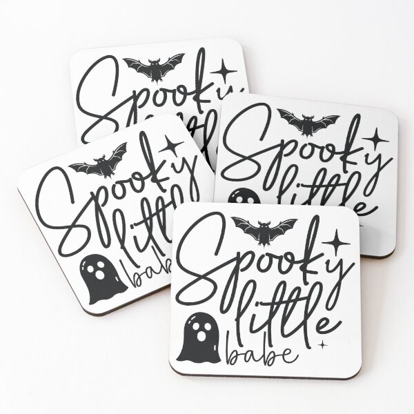 Item preview, Spooky Little Babe - Cute Autumn Halloween Vibes Quote designed and sold by FuzionRaptor.