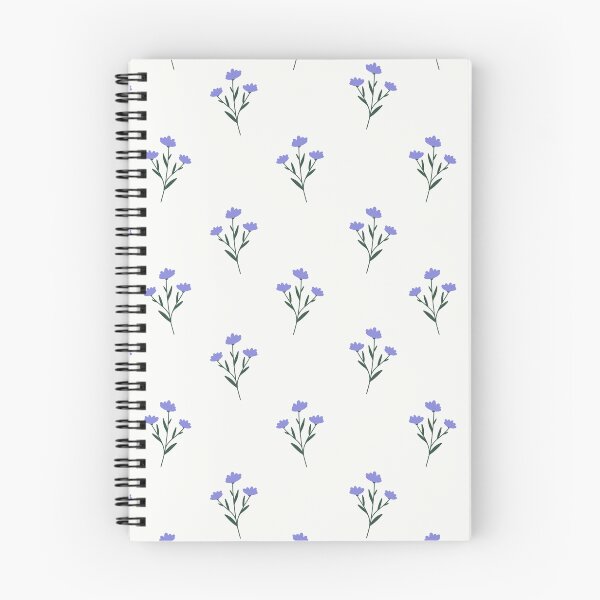 Item preview, Purple Wildflower Sprig Botanical Pattern designed and sold by Zaya_art.