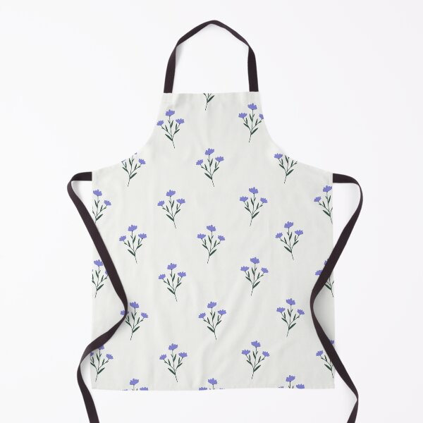 Item preview, Purple Wildflower Sprig Botanical Pattern designed and sold by Zaya_art.