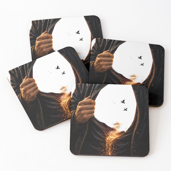 Item preview, Tearing Through Reality Surreal Sunset Art designed and sold by WonderDokkan.