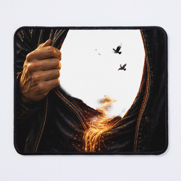 Item preview, Tearing Through Reality Surreal Sunset Art designed and sold by WonderDokkan.