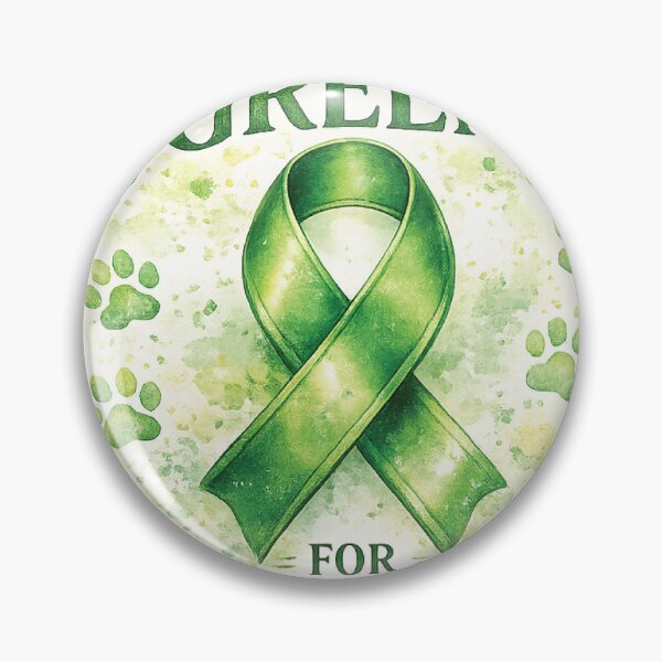 Item preview, I Wear Green for Canine Lymphoma Awareness | Dog Cancer Support designed and sold by otaku.edwardj.