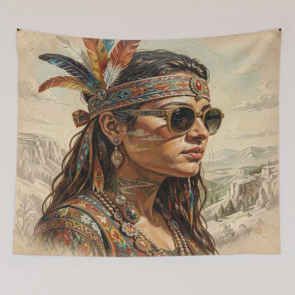 Item preview, Impasto Fantasy Spirit Portrait designed and sold by FotoworldEdel.