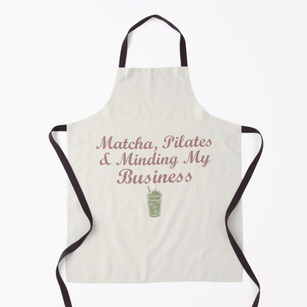 Item preview, Matcha Pilates and Minding My Business Funny Wellness Quote designed and sold by Joshbrowny.