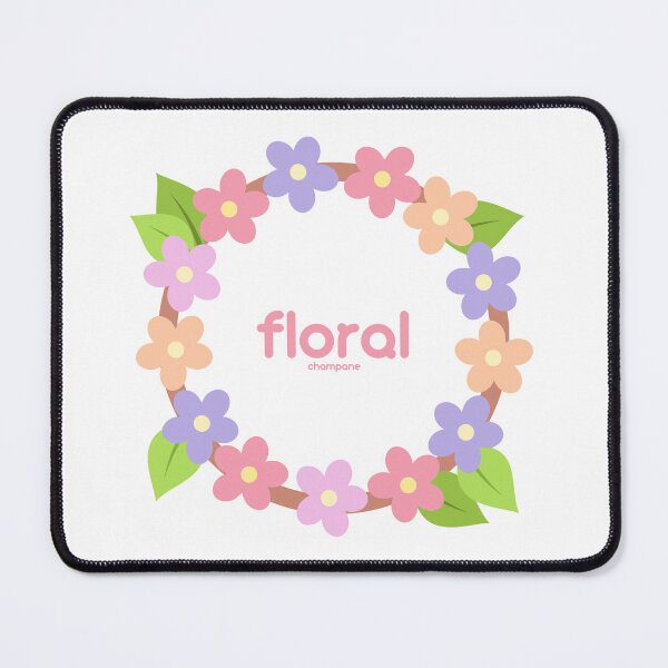 Item preview, Floral Champane designed and sold by Sketchyz.