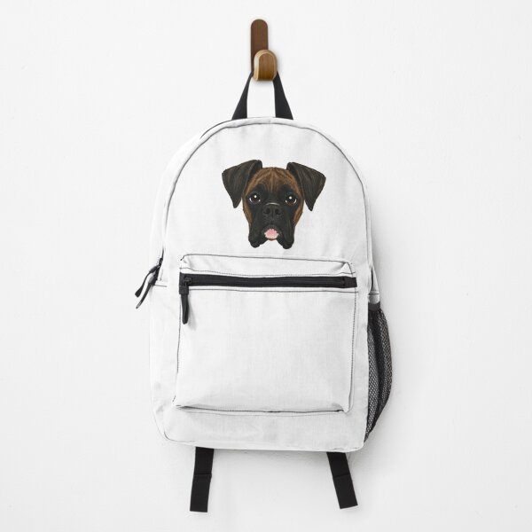 Item preview, Brindle Marker Boxer Portrait designed and sold by Pelch Art Studio.