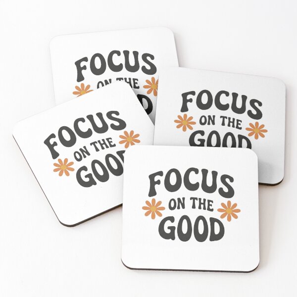 Item preview, Focus On The Good Flowers designed and sold by GiggleInkTees.