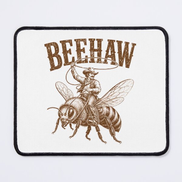 Item preview, Beehaw Cowboy Western Honey Bee designed and sold by GanusTom.
