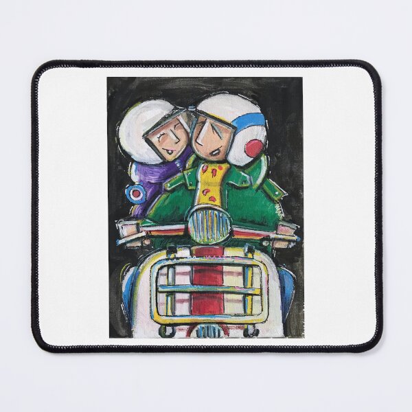 Item preview, Classic Scooter | Vintage Scooter Riders | Scooterist, Retro Mod Inspired Art designed and sold by GWARTGB.