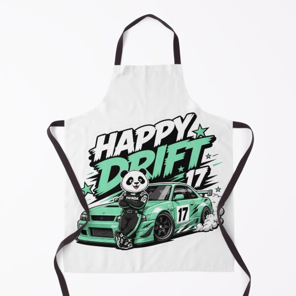 Item preview, Happy Drift Kawaii Sports Car Sticker PNG | Cute Panda Racing Graphic | JDM Drift Streetwear Vinyl Decal | Original Mascot Design designed and sold by Stylestickers55.