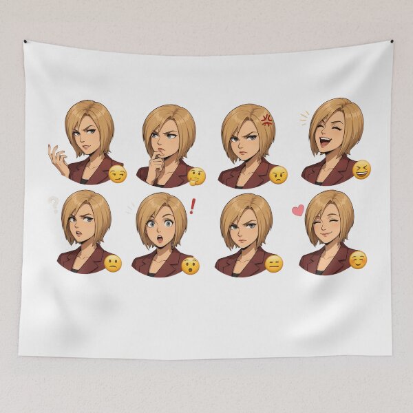 Item preview, Alyssa's 8 expression with emoji designed and sold by angelicamstore.
