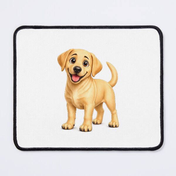 Item preview, Cute Yellow Lab Puppy designed and sold by BackgroundND.