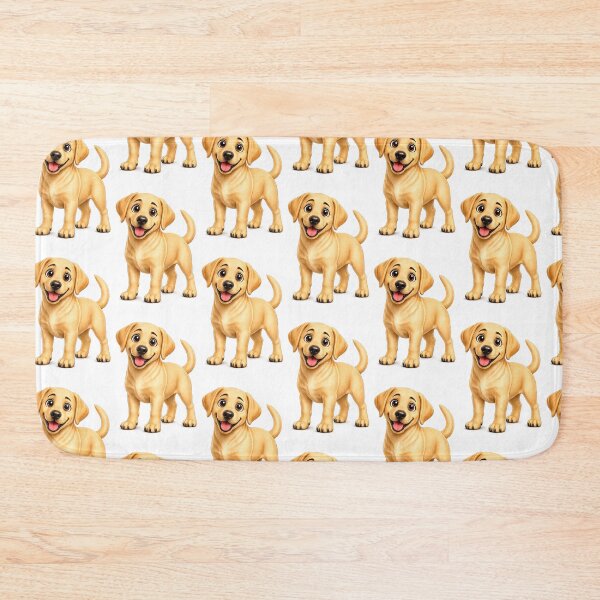 Item preview, Cute Yellow Lab Puppy designed and sold by BackgroundND.
