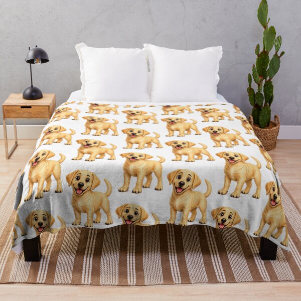 Item preview, Cute Yellow Lab Puppy designed and sold by BackgroundND.