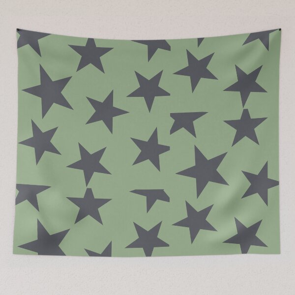 Item preview, Minimal Black Star Pattern designed and sold by MIAMwits.