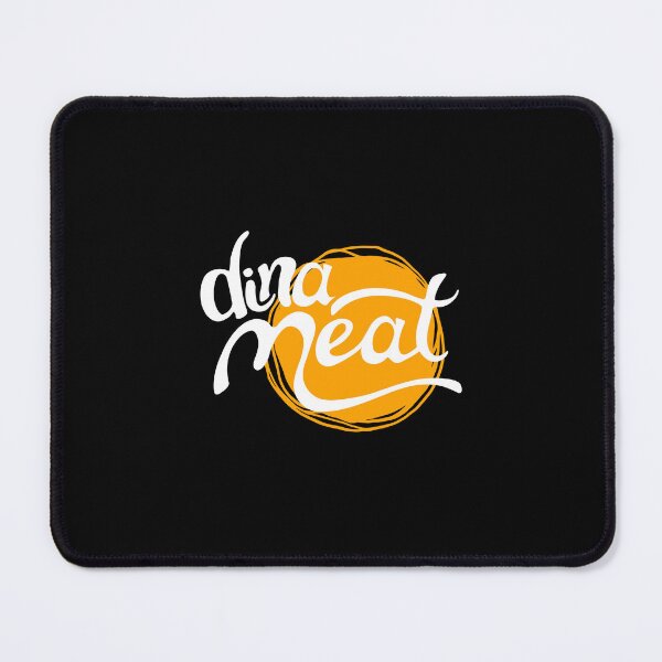 Item preview, Dina Meat Fresh Burger Orange Brush Script Design designed and sold by zenbgt.