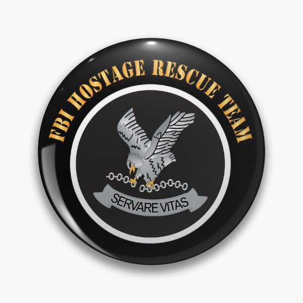 Item preview, Govt - FBI Hostage Rescue Team with Text X 300 designed and sold by Military Insignia Products.