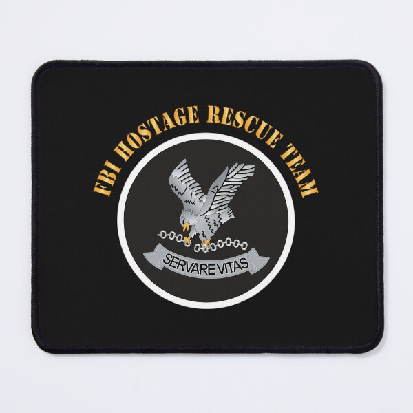 Item preview, Govt - FBI Hostage Rescue Team with Text X 300 designed and sold by Military Insignia Products.