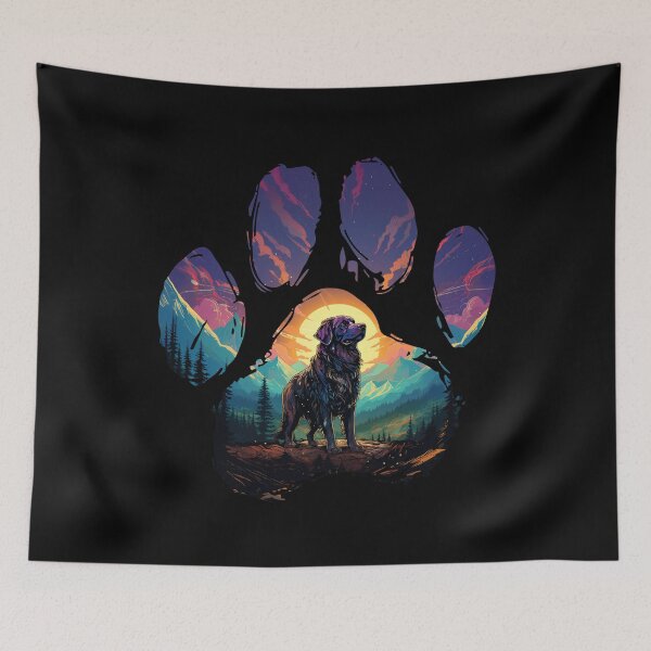Item preview, Funny Estrela Mountain Paw Synthwave Mountain Tree Mom Dad Kids designed and sold by rafaeltto.