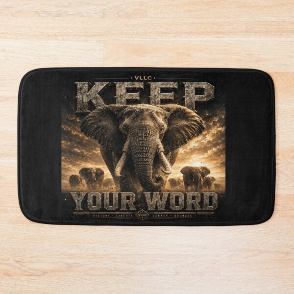 Item preview, Alpha Elephant VLLC - Keep Your Word? Office Motivation designed and sold by VICTORY LIBERTY .