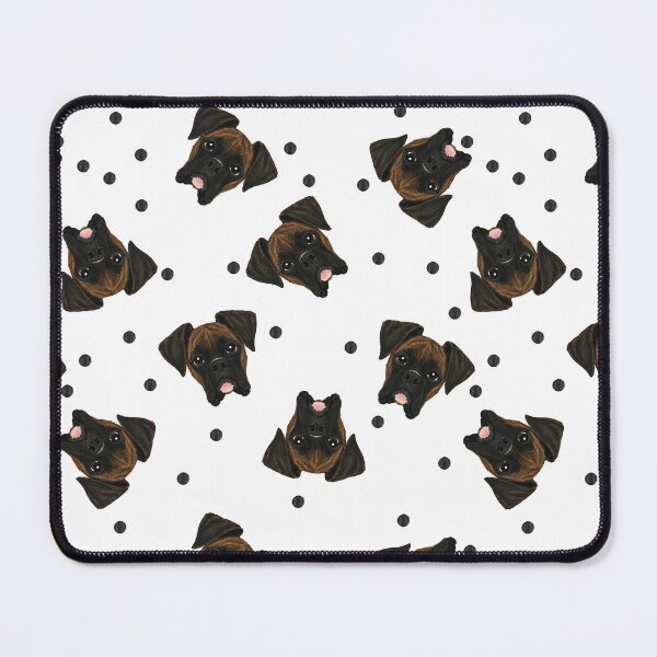 Item preview, Brindle Boxer Marker Tossed Dot designed and sold by Pelch Art Studio.