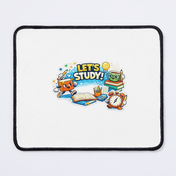 Item preview, Let's Study Sticker | Cute Study Motivation Sticker | Student Aesthetic | Book Lover Laptop Decal | Back to School Gift designed and sold by Ishratparween11.
