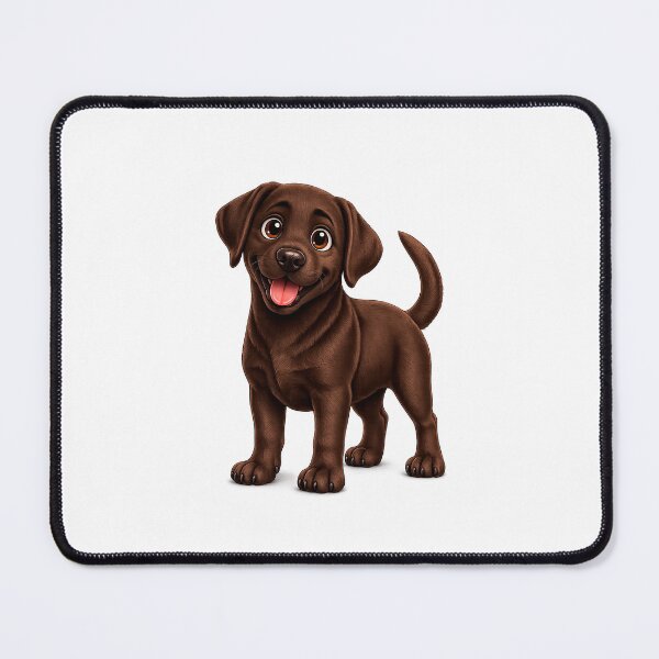 Item preview, Cute Chocolate Lab Puppy designed and sold by BackgroundND.