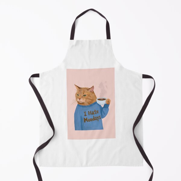 Item preview, Kitty Cat Hates Mondays designed and sold by Ayrshiredesigns.