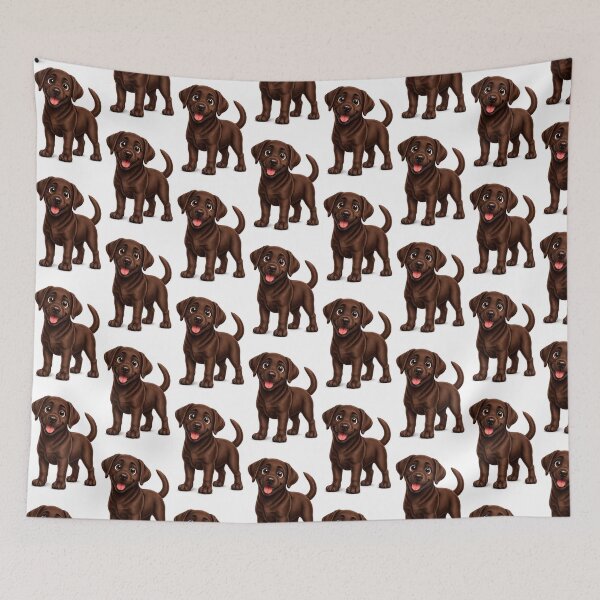 Item preview, Cute Chocolate Lab Puppy designed and sold by BackgroundND.