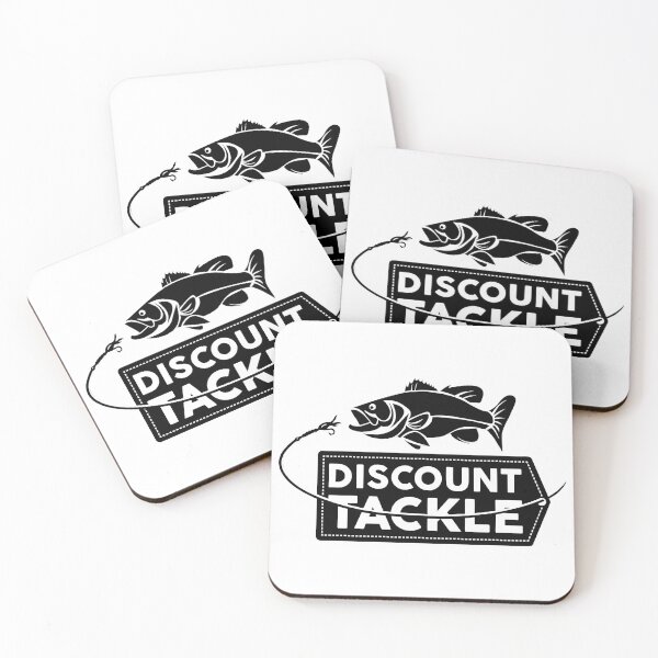 Item preview, Discount Tackle Fishing Rod and Fish Silhouette Design designed and sold by zenbgt.