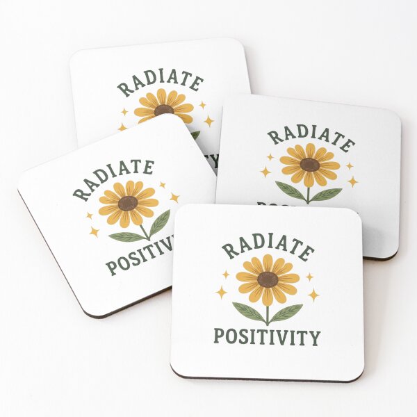 Item preview, Radiate Positivity Sunflower Design designed and sold by GiggleInkTees.