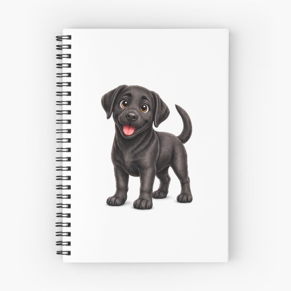 Item preview, Cute Black Lab Puppy designed and sold by BackgroundND.