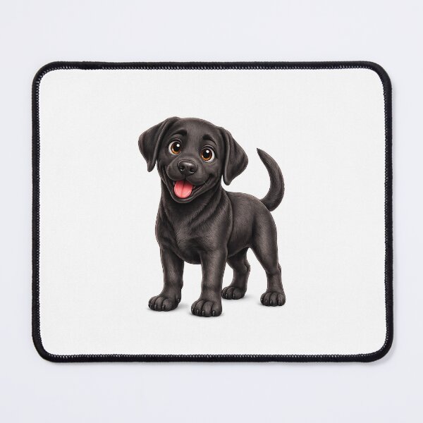 Item preview, Cute Black Lab Puppy designed and sold by BackgroundND.