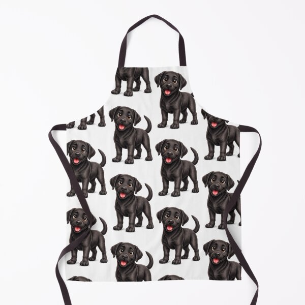 Item preview, Cute Black Lab Puppy designed and sold by BackgroundND.