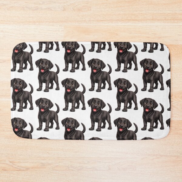 Item preview, Cute Black Lab Puppy designed and sold by BackgroundND.