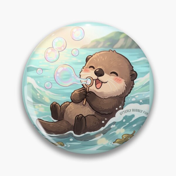 Item preview, otterly bubbly fun designed and sold by ritusdesigns.