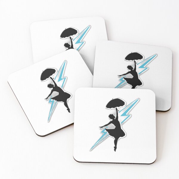 Item preview, Dancing Through The Lightning Ballerina Umbrella Silhouette designed and sold by Swizzy2vore.