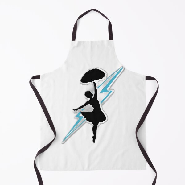 Item preview, Dancing Through The Lightning Ballerina Umbrella Silhouette designed and sold by Swizzy2vore.