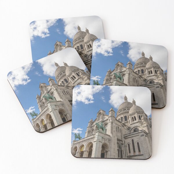 Item preview, Paris, France - Majestic Sacre-Coeur Basilica in Montmartre designed and sold by jrtwynam.