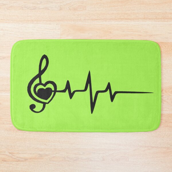 Item preview, Heartbeat in Treble designed and sold by Catfcreations.
